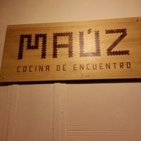 Photo taken at Maúz Cocina de Encuentro by Almudena on 12/16/2014