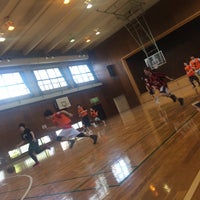 Photo taken at 京浜島勤労者厚生会館 by かおり on 5/14/2016