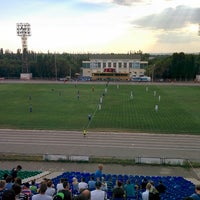 Photo taken at Центральный стадион им. Ф.Г. Логинова by Alex O. on 8/18/2017