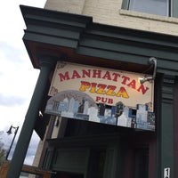 Photo taken at Manhattan Pizza &amp; Pub by Ryan M. on 5/15/2016