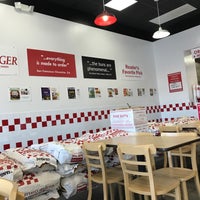 Photo taken at Five Guys by Len P. on 9/1/2017