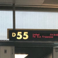 Photo taken at Gate D55 by Len P. on 3/26/2019