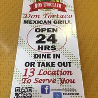 Photo prise au Don Tortaco Mexican Grill par Len P. le10/19/2016