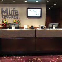 Photo taken at M life Desk at The Mirage by Len P. on 2/28/2018