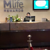 Photo taken at M life Desk at The Mirage by Len P. on 6/3/2019