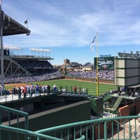 Photo taken at Wrigley Rooftops 3609 by Will C. on 4/8/2019