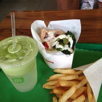 Photo taken at Maoz Vegetarian by E E. on 1/21/2013