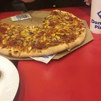 Photo taken at Domino&amp;#39;s Pizza by Gamze Güner on 1/6/2018