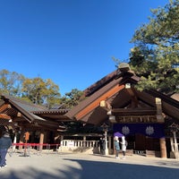 Photo taken at 熱田神宮 本宮・拝殿 by Kazutomo I. on 1/15/2024