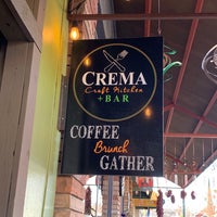 Photo taken at Crema Craft Kitchen &amp;amp; Bar by Julie O. on 12/29/2019