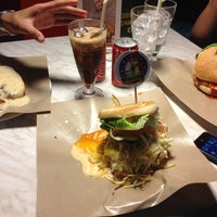 Photo taken at Bomber&amp;#39;s Burger by Niel on 11/9/2012