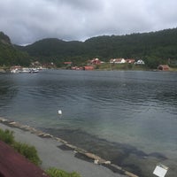 Photo taken at Farsund Resort by Marthe S. on 7/9/2017