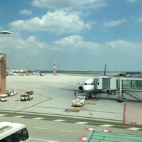 Photo taken at Venice Marco Polo Airport (VCE) by Flavio M. on 5/27/2013