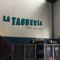 Photo taken at La Taqueria Pinche Taco Shop by Atenas .. on 6/30/2018