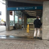 Photo taken at Oakridge - 41st Avenue SkyTrain Station by Atenas .. on 10/1/2017