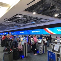 Photo taken at Southwest Airlines Check-in by Edward P. on 3/31/2018