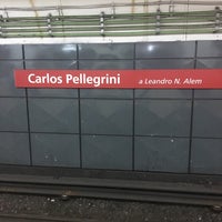 Photo taken at Estación Carlos Pellegrini [Línea B] by Gustavo Y. on 5/5/2017