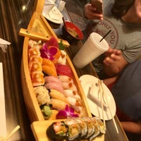 Photo taken at Sapporo Japanese Bistro Sushi &amp;amp; Bar - The Woodlands by Bobbi H. on 6/23/2018