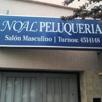 Photo taken at NOAL Peluqueria by Leandro R. on 10/5/2012