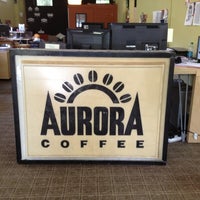 Photo taken at Aurora Coffee by Thomas B. on 5/24/2013