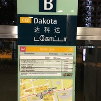 Photo taken at Dakota MRT Station (CC8) by JD 嚴. on 5/31/2016