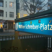 Photo taken at U Walther-Schreiber-Platz by Kjeld H. on 2/4/2017