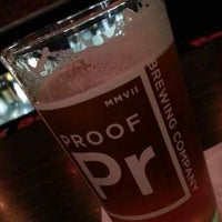 Photo taken at Proof Brewing Company by Victor C. on 7/11/2013