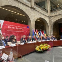 Photo taken at Antigua Sede del Senado de la República by Filipa B. on 7/8/2021
