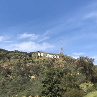Photo taken at Hollywood Sign View Point by Pang L. on 4/6/2019
