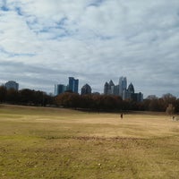 Photo taken at Piedmont Park north field 2 by j d w. on 11/29/2014