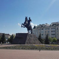 Photo taken at Памятник Ермолову by Алена В. on 5/5/2016