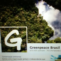 Photo taken at Greenpeace Brasil by Juliana C. on 4/30/2013