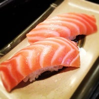 Photo taken at Sushi Plus by christine on 10/12/2012