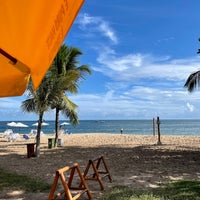 Photo taken at Praia de Itapua by Edward D. on 5/19/2021