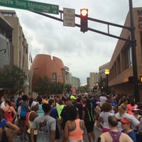 Photo taken at Atlanta&amp;#39;s Finest 5K Run by Billy C. on 8/22/2015