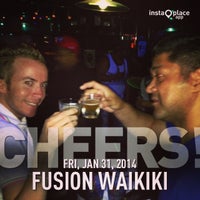 Photo taken at Fusion Waikiki by W. Skye P. on 2/1/2014