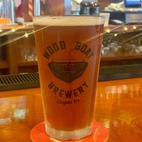 Photo taken at Wood Boat Brewery by Marie F. on 11/28/2020