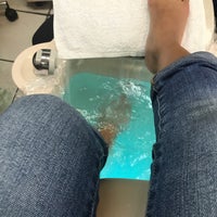 Photo taken at Victoria Nail Salon by Marie F. on 4/13/2018