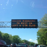 Photo taken at Northern State Parkway by Jennifer on 5/18/2014
