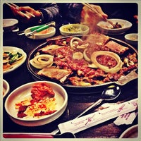 Photo taken at Tozi Korean B.B.Q. Restaurant by Ramona on 11/5/2012