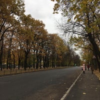 Photo taken at Октябрьский бульвар by Полина Щ. on 10/17/2016
