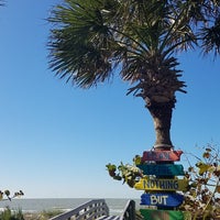Photo taken at Indian Rocks Beach Access 16th Ave. by Tal V. on 1/14/2018