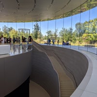 Photo taken at Steve Jobs Theater by Christine L. on 7/27/2019