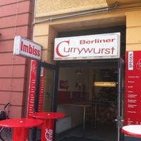 Photo taken at Berliner Currywurst by Alex W. on 4/20/2013