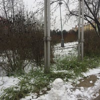 Photo taken at Strašnická (tram) by Monika K. on 1/12/2021