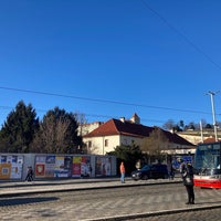 Photo taken at Malostranská (tram) by Monika K. on 1/16/2023