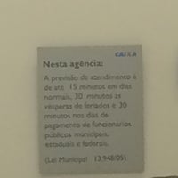 Photo taken at Caixa Econômica Federal by Eu on 6/28/2016