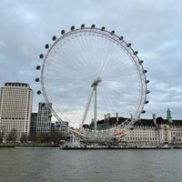 Photo taken at The London Eye by Brendan B. on 3/16/2024