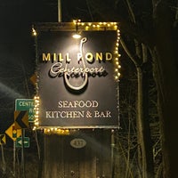 Снимок сделан в Mill Pond House Restaurant пользователем Brendan B. 2/4/2024