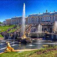 Photo taken at Peterhof Museum Reserve by Elena P. on 6/29/2015